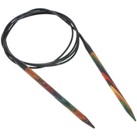 Lana Grossa Aiguille circulaire design en bois Multicolor N° 5,5/120cm
