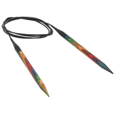 Lana Grossa Aiguille circulaire design en bois Multicolor N° 8,0/120cm