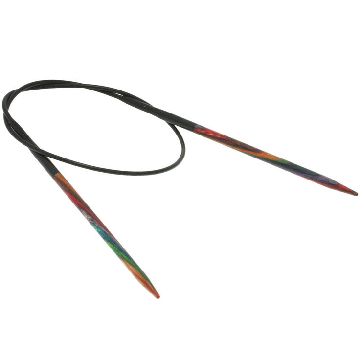 Lana Grossa Aiguille circulaire design en bois Color N° 3,25/40cm