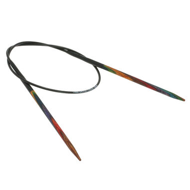 Lana Grossa Aiguille circulaire design en bois Multicolor N° 3,5/40cm