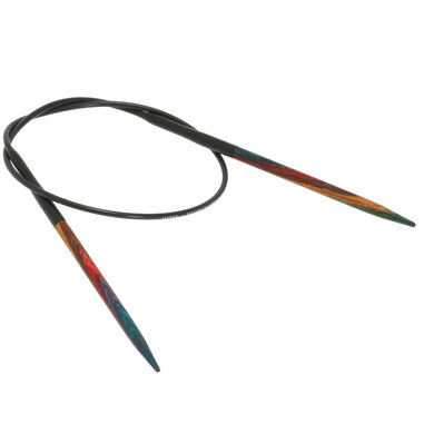 Lana Grossa Aiguille circulaire design en bois Multicolor N° 4,0/40cm