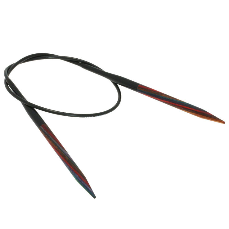 Lana Grossa Aiguille circulaire design en bois Multicolor N° 4,5/40cm