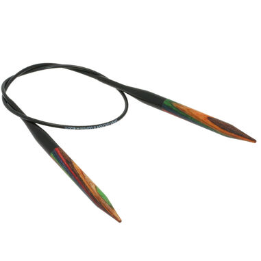 Lana Grossa Aiguille circulaire design en bois Multicolor N° 6,0/40cm