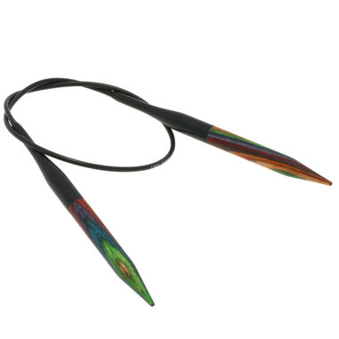 Lana Grossa Aiguille circulaire design en bois Multicolor N° 6,5/40cm