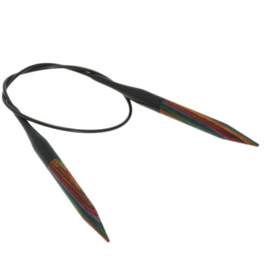 Lana Grossa Aiguille circulaire design en bois Multicolor N° 7,0/40cm