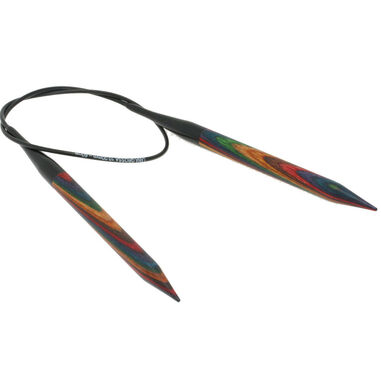 Lana Grossa Aiguille circulaire design en bois Multicolor N° 10,0/60cm