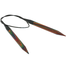 Lana Grossa Aiguille circulaire design en bois Color N°12/60cm