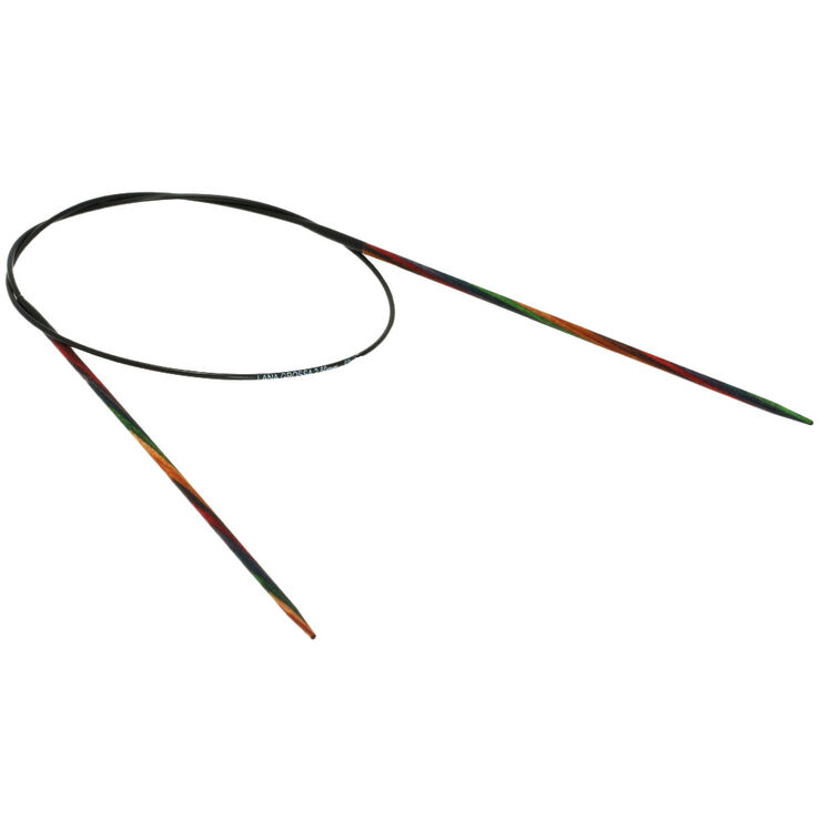 Lana Grossa Aiguille circulaire design en bois Multicolor N° 2,5/60cm