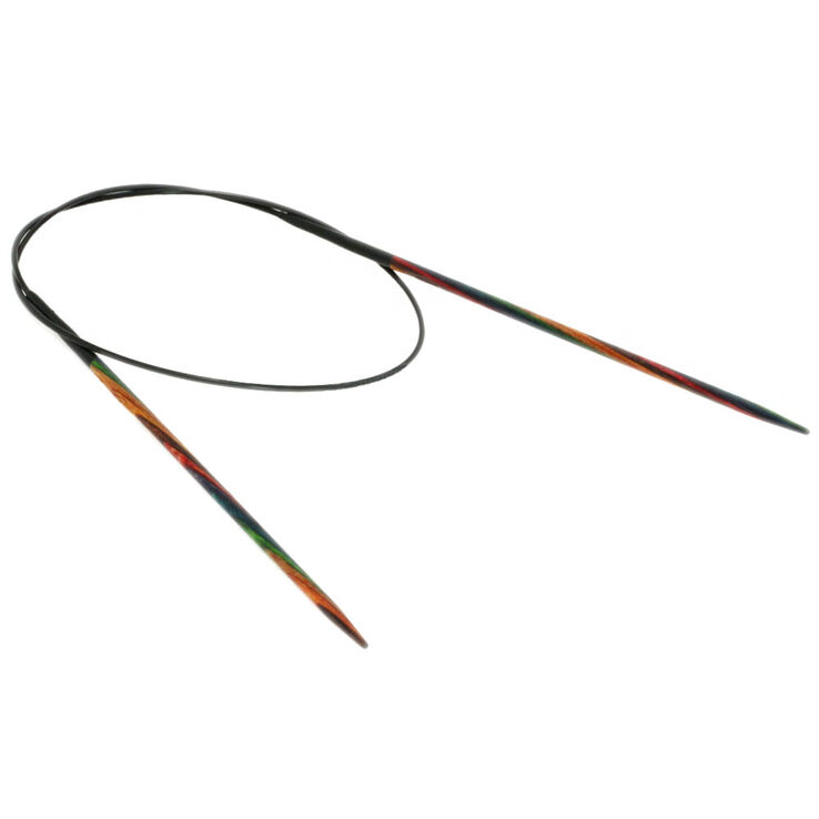 Lana Grossa Aiguille circulaire design en bois Color N° 3,25/60cm