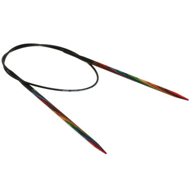 Lana Grossa Aiguille circulaire design en bois Multicolor N° 4,0/60cm