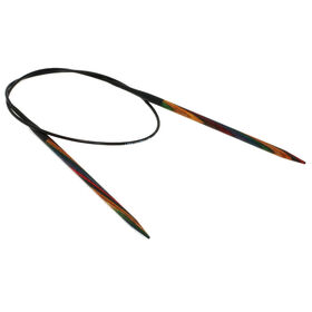 Lana Grossa Aiguille circulaire design en bois Multicolor N° 4,5/60cm