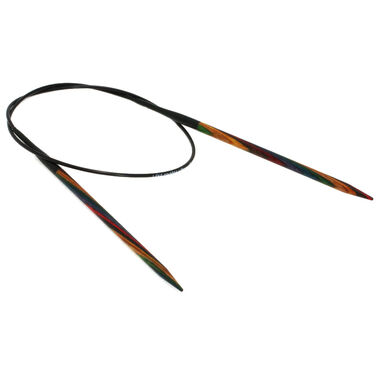 Lana Grossa Aiguille circulaire design en bois Multicolor N° 4,5/60cm