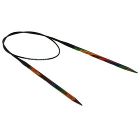Lana Grossa Aiguille circulaire design en bois Color N° 5/60cm