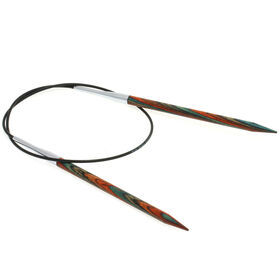 Lana Grossa Aiguille circulaire design en bois Multicolor N° 5,5/60cm