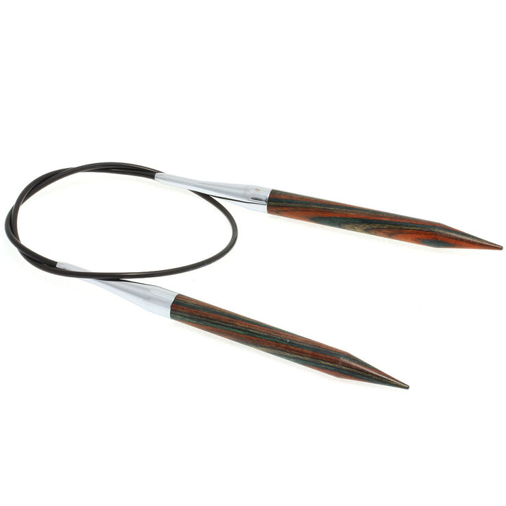 Lana Grossa Aiguille circulaire design en bois Color N° 9/60cm