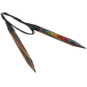 Lana Grossa Aiguille circulaire design en bois Color N°12/80cm