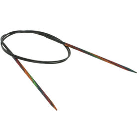 Lana Grossa Aiguille circulaire design en bois Multicolor N° 3,75/80cm