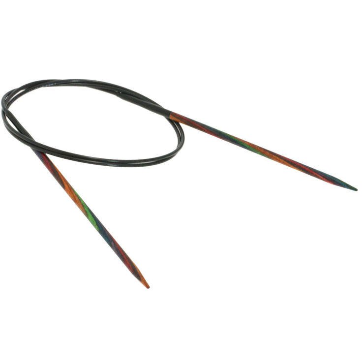 Lana Grossa Aiguille circulaire design en bois Multicolor N° 3,75/80cm