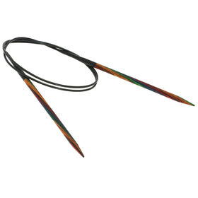 Lana Grossa Aiguille circulaire design en bois Multicolor N° 4,5/80cm