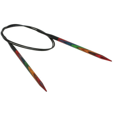 Lana Grossa Aiguille circulaire design en bois Multicolor N° 5,5/80cm
