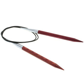 Lana Grossa Aiguille circulaire design en bois Color N° 8/80cm