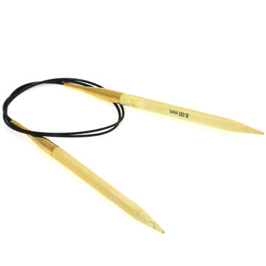 Lana Grossa Aiguille circulaire bambou N° 8/80cm