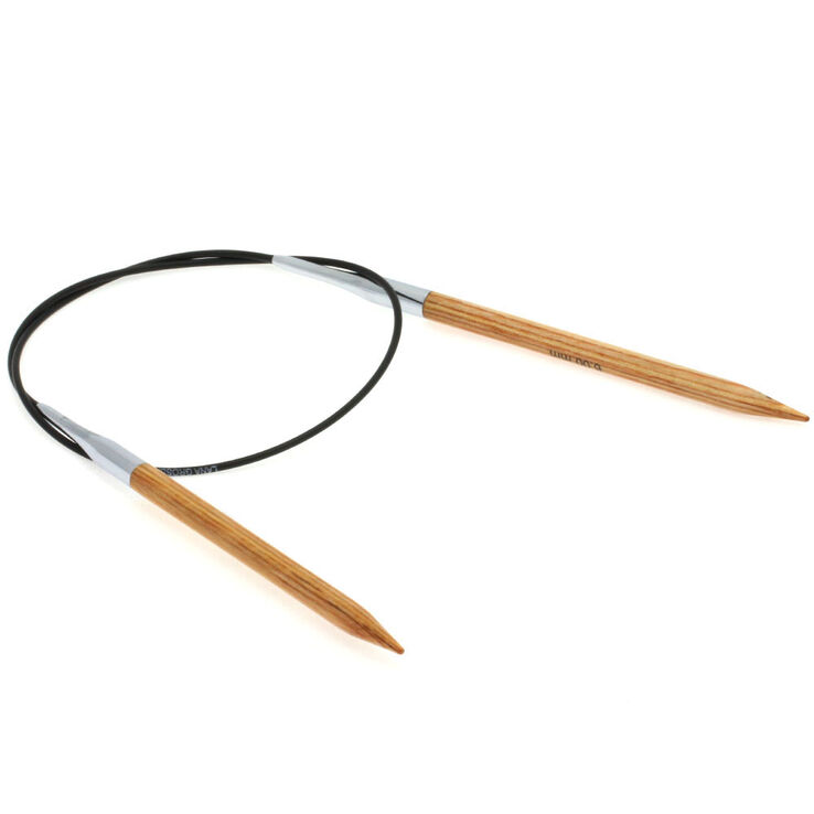 Lana Grossa Aiguille circulaire design en bois Natur N° 6/60cm