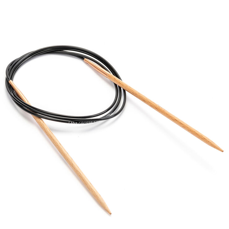 Lana Grossa Aiguille circulaire hêtre N° 4,0/100cm