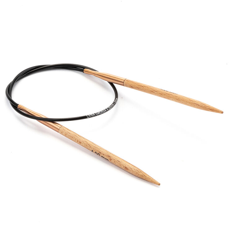 Lana Grossa Aiguille circulaire hêtre N° 4,0/40cm