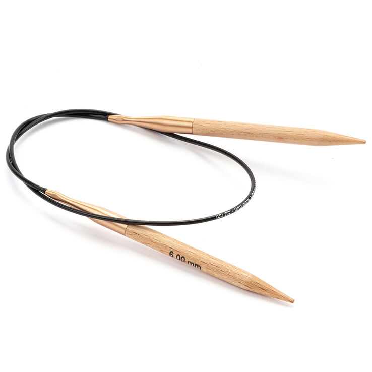 Lana Grossa Aiguille circulaire hêtre N° 6,0/50cm