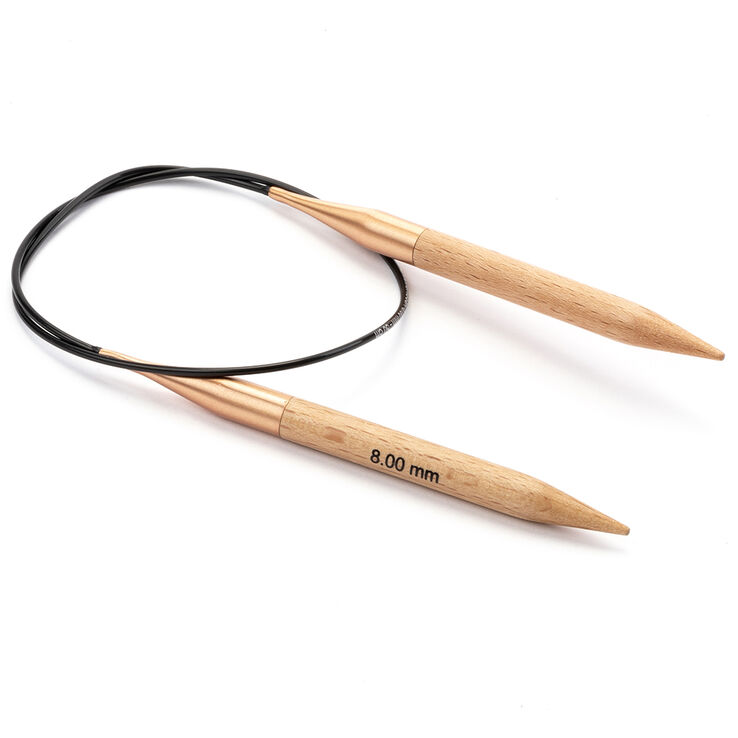 Lana Grossa Aiguille circulaire hêtre N° 8,0/50cm
