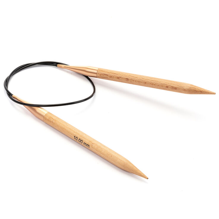 Lana Grossa Aiguille circulaire hêtre N° 10,0/60cm