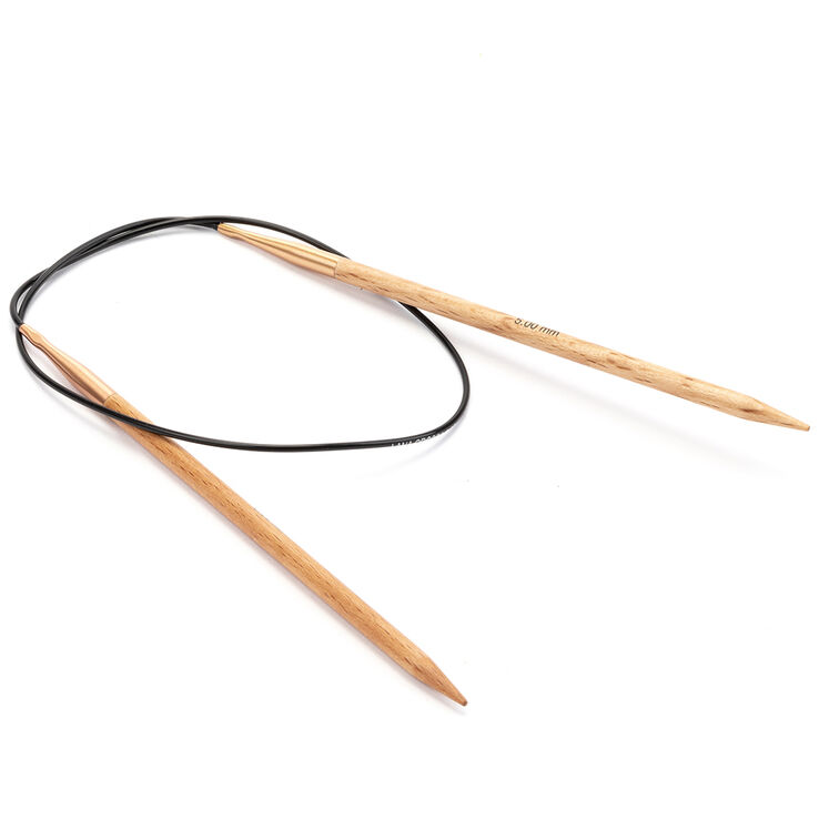 Lana Grossa Aiguille circulaire hêtre N° 5,0/60cm