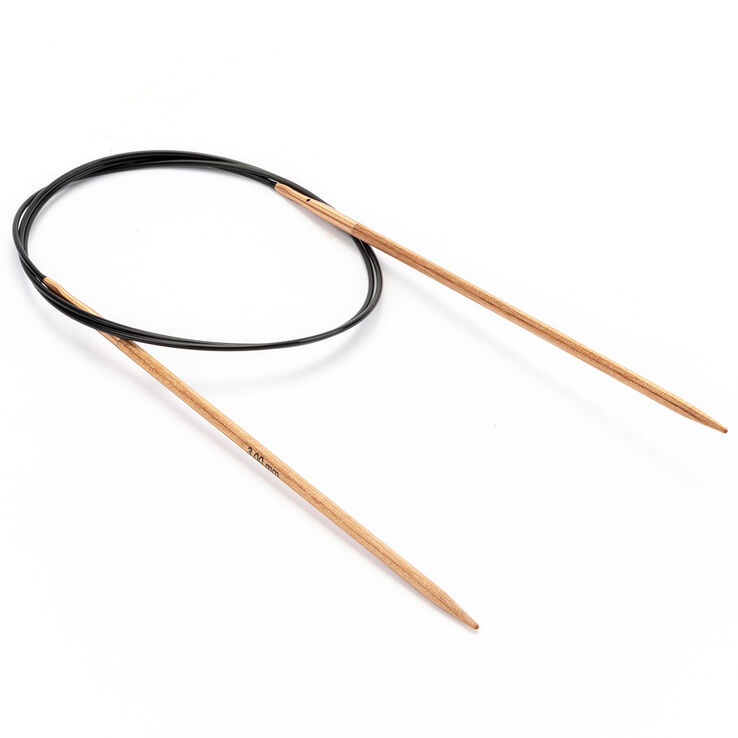 Lana Grossa Aiguille circulaire hêtre N° 3,0/80cm