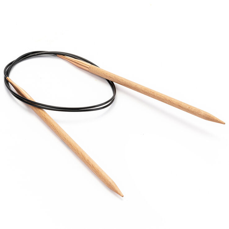 Lana Grossa Aiguille circulaire hêtre N° 5,5/80cm