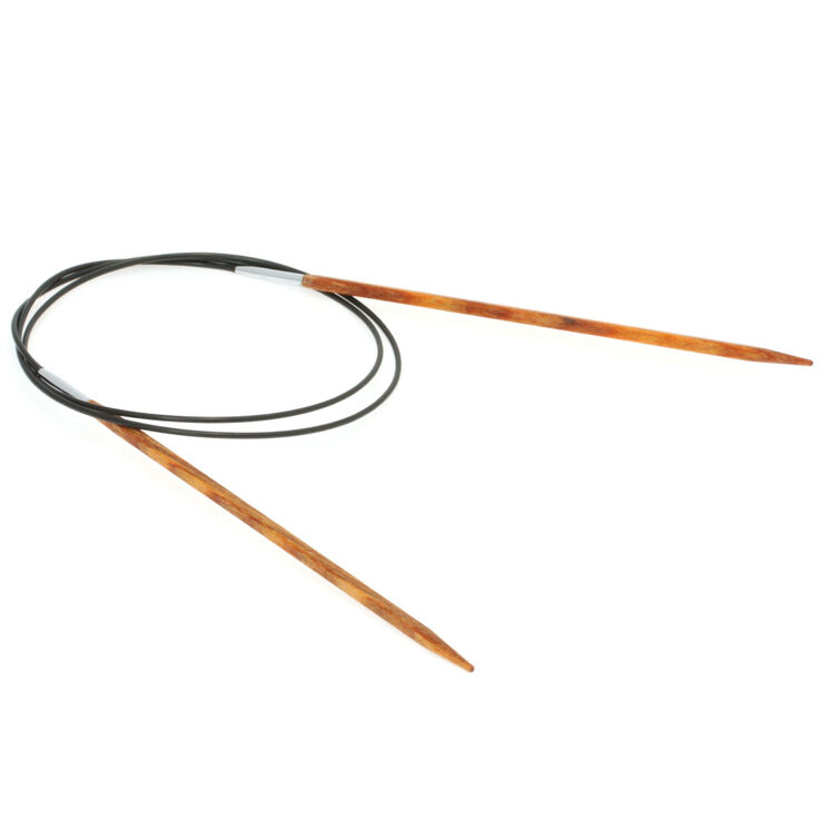 Lana Grossa Aiguille circulaire design en bois Quattro N° 3,5/80cm