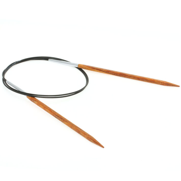 Lana Grossa Aiguille circulaire design en bois Quattro N° 4,5/80cm