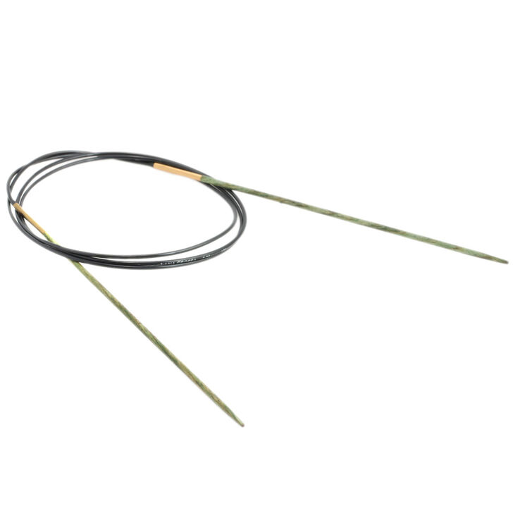 Lana Grossa Aiguille circulaire design en bois Signal N° 2/100cm