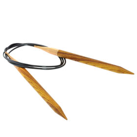 Lana Grossa Aiguille circulaire design en bois Signal N° 9/100cm