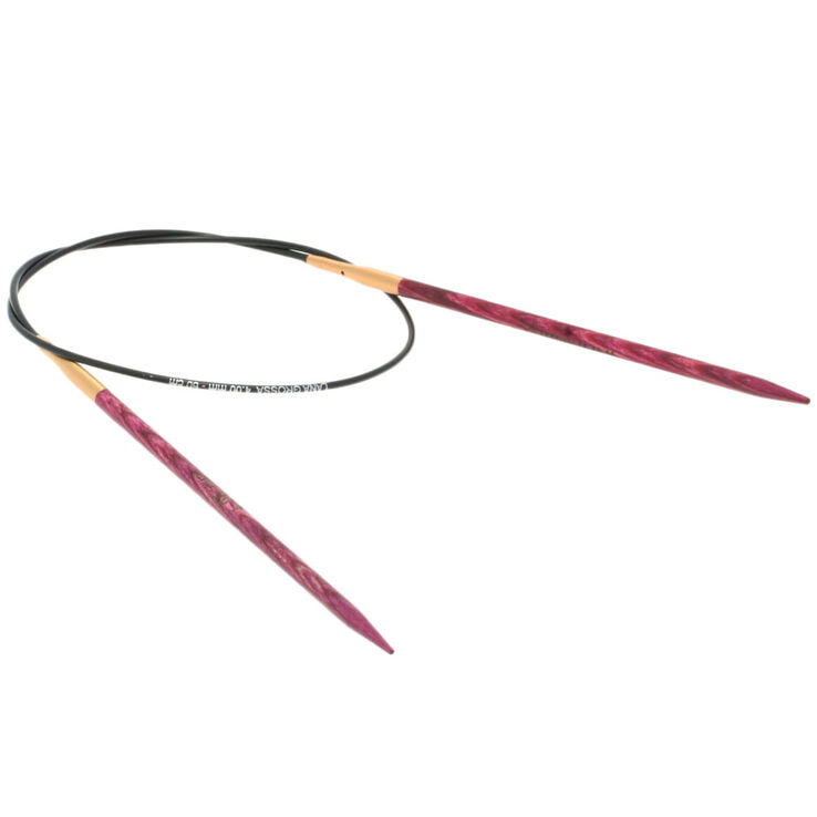 Lana Grossa Aiguille circulaire design en bois Signal N° 4/60cm