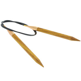 Lana Grossa Aiguille circulaire design en bois Signal N° 9/80cm