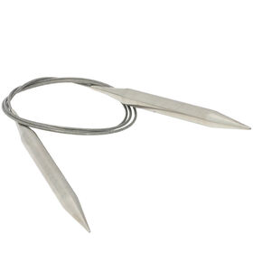 Lana Grossa Aiguille circulaire acier inoxydable N° 10,0/100cm