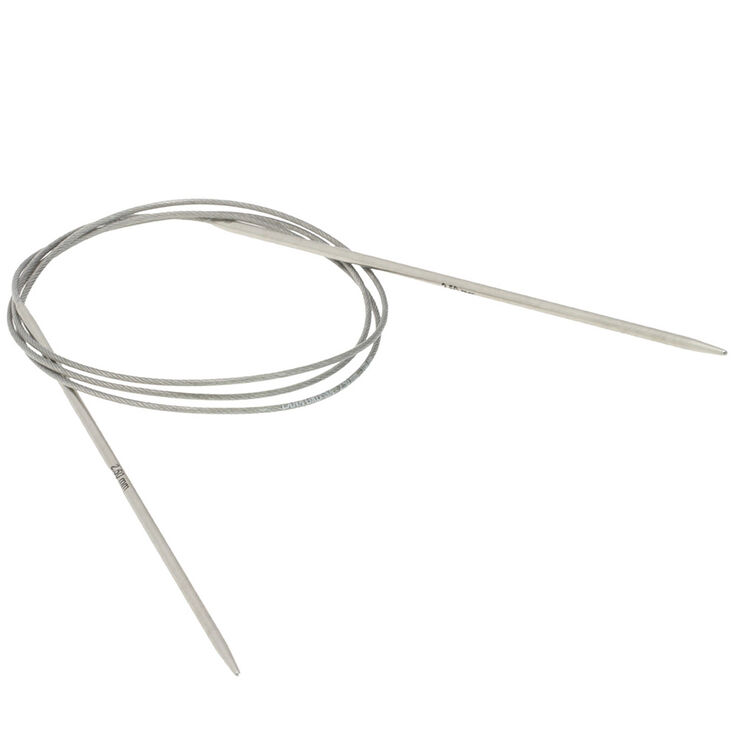 Lana Grossa Aiguille circulaire acier inoxydable N° 2,5/100cm