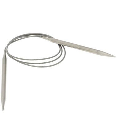 Lana Grossa Aiguille circulaire acier inoxydable N° 6,0/100cm