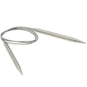 Lana Grossa Aiguille circulaire acier inoxydable N° 8,0/100cm