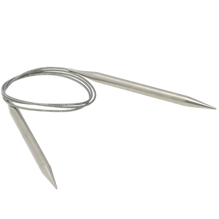 Lana Grossa Aiguille circulaire acier inoxydable N° 8,0/100cm