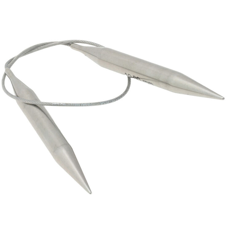 Lana Grossa Aiguille circulaire acier inoxydable N° 10,0/40cm