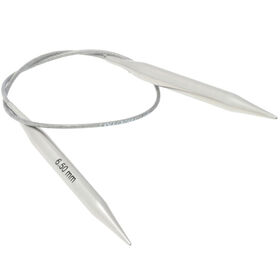Lana Grossa Aiguille circulaire acier inoxydable N° 6,5/40cm