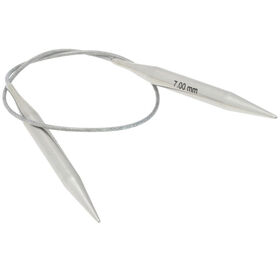 Lana Grossa Aiguille circulaire acier inoxydable N° 7,0/40cm