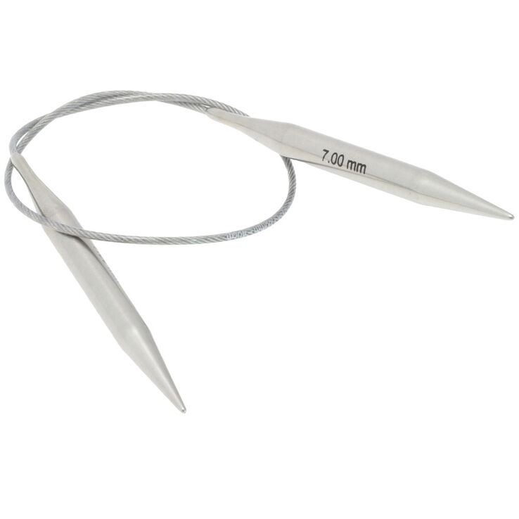 Lana Grossa Aiguille circulaire acier inoxydable N° 7,0/40cm